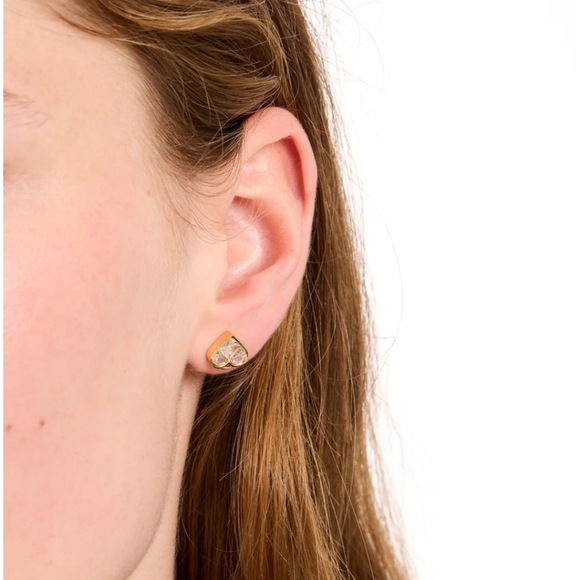 Kate SpadeKate Spade So Spade Gold Stud Earrings - Picture 2 of 4